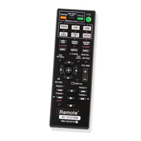 New RM-ADU078 AV Remote Control For Sony Home Theater DAV-TZ710 HBD-DZ170