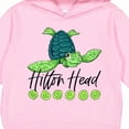 thumbnail image 3 of Inktastic Hilton Head Cute Smiling Sea Turtle Toddler Hoodie, 3 of 4