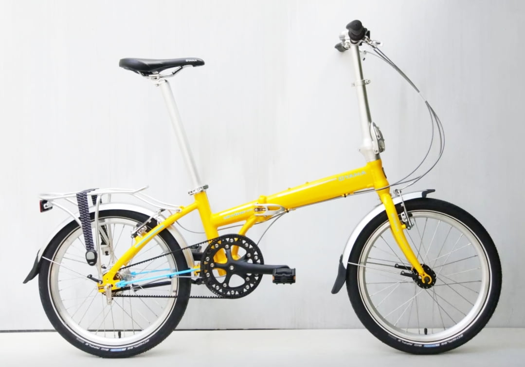 Oyama Skyline In7B Belt Drive Folding Bike Bicycle - Walmart.com - Walmart.com