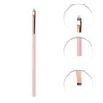 thumbnail image 3 of Unique Bargains 1 Pc Durable Lip Brush Pink Nylon Hair Aluminum Tube Plastic Handle, 3 of 5