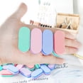 thumbnail image 3 of Mini Nail Files Block, 100/180 Grit Sponge Nail Buffers for Acrylic Nails, Mini Buffing Block Double Sided for Manicure Tools 40 Count - Pink/Purple, 3 of 5
