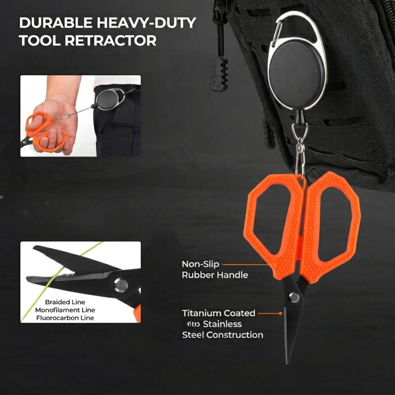 Nilight 7pcs Fishing Tools Kit- Fishing Plier, Fish Lip Gripper, Fillet Knife, Scissors, Fishing Accessories and Equipment, Fishing Gifts for Men