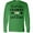 Kelly Green, variant on Inktastic I'm Not Only a Grammy I'm a Great Grammy with Flowers Long Sleeve T-Shirt