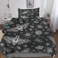 thumbnail image 1 of YingD Cartoon Car Kids Bedding Set Construction Trucks White Yellow Bedspread Single, 1 of 5