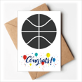thumbnail image 1 of Basketball Sport Simple Geometry Pattern Wedding Cards Congratulations Greeting Envelopes, 1 of 3