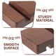 thumbnail image 4 of Wood Cellphone Holder Tabletop Mobile Tablet Holder Wood Craft Ornament for Office, 4 of 4