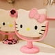 thumbnail image 3 of Espejo de maquillaje de Hello Kitty hecho a mano, espejo de tocador ostentoso con diamantes de imitación, Espejos decorativos pequeños portátiles, Decoración de mesa, My Melody, 3 of 4