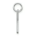 thumbnail image 2 of 14k White Gold Dainty Letter K Initial Name Monogram Necklace Charm Pendant, 2 of 7