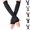 O, variant on HAJWOH Womens Punk Gothic Long Arm Warmers Fingerless Gloves Winter Knitted Stretchy Mittens Thumb Hole Wrist Warmer