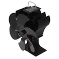 thumbnail image 4 of Ventilador para chimenea Jadeshay 6 aspas negro, 4 of 8