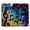 Multicolor, variant on PhooArto Comfortable Mouse Pad Color Electric Guitars Pattern Desktop Mousepad , 21 x 25 cm Mouse Mat, Non-Slip Rubber Base, Improves Speed and Precision