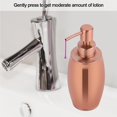 thumbnail image 4 of Dispensador De Loción Líquida De Jabón Bombeado A Mano De Acero Inoxidable De 350Ml, Accesorio De Baño Para Hotel Y Hogar Speravity HA013415-00, 4 of 6