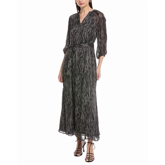 Vince Camuto womens  V-Neck Maxi Dress, s, Black