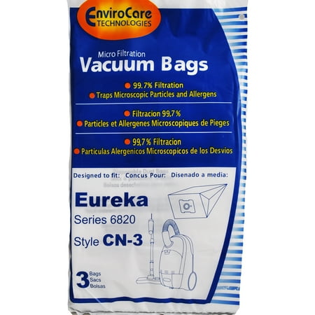 - Eureka Series 6820 Style CN-3 Vacuum Cleaner Bags ER-1430