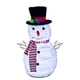 thumbnail image 3 of Muñeco de nieve de mesa iluminado en blanco frío de 60 cm de alto, decoración interior para Navidad, 3 of 5