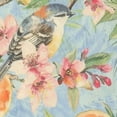 thumbnail image 6 of nygtbtfer Orange Flowers Leaves Green Fitted Round Tablecloth  Table Cloth with Elastic Edge Wipe Clean Table Cover for Indoor Outdoor  31-35, 6 of 8