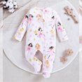 thumbnail image 2 of KPOPLK Sleep n Play Footed Pajamas for Baby Boys Newborn Sung Fit One Piece Pjs 0 3 6 9 12 Months Fall Winter Infant Bodysuit Footed Clothes Size 3-6 Months, 2 of 5
