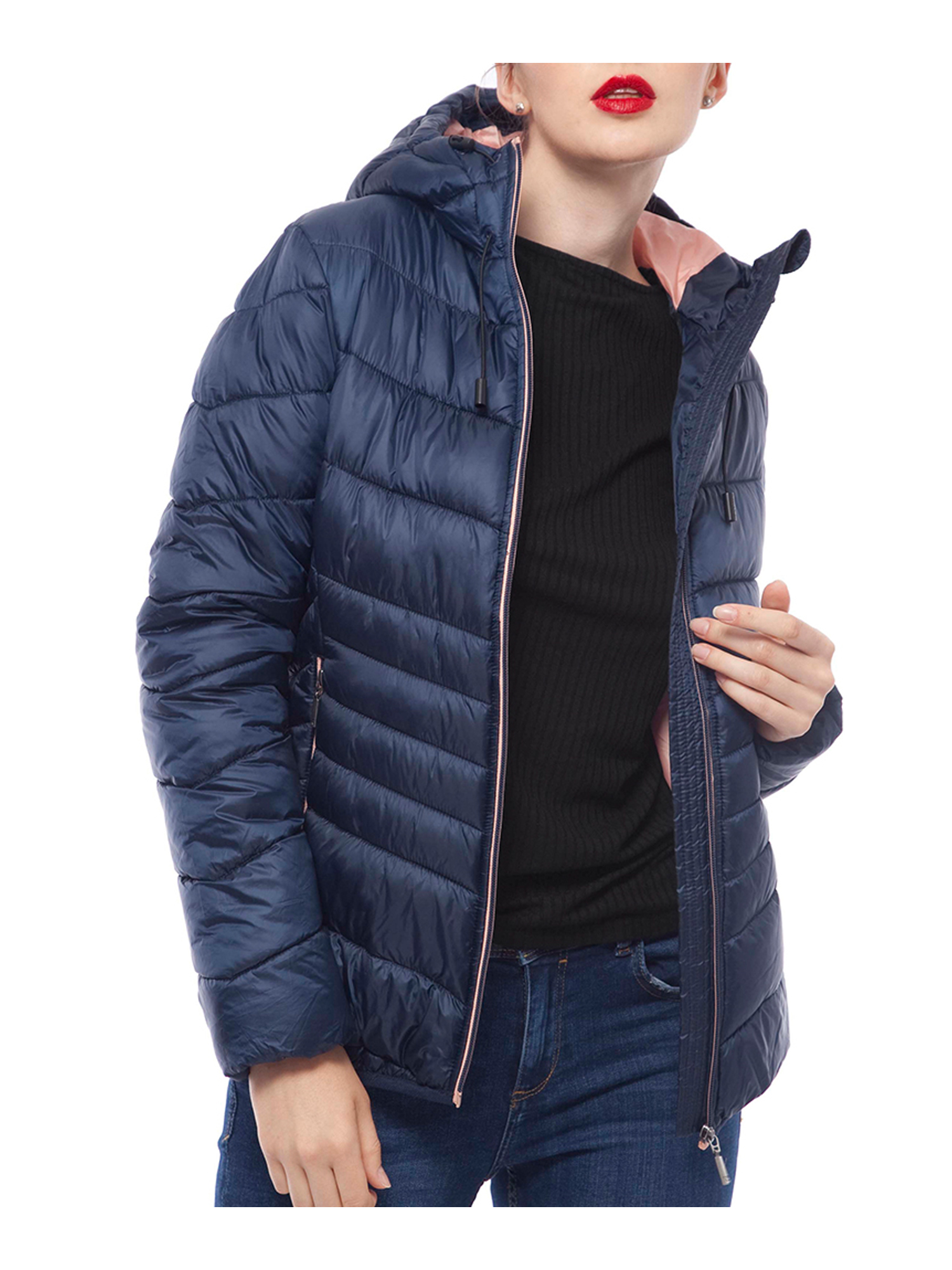 Rokka & Rolla Women's Light Puffer Jacket