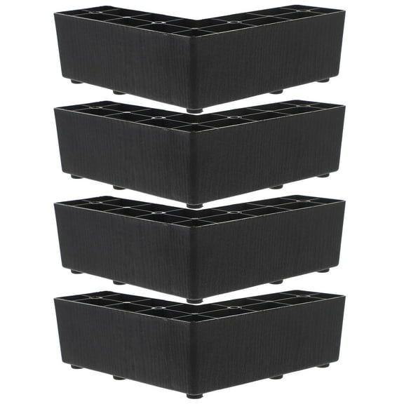 WHAMVOX  4 Pcs Sofa Risers Replacement Plastic Support Feet