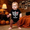 thumbnail image 2 of NordicNest Halloween Themed Babe Bodysuit For Boys With Funny Print Soft Piece Romper Comfortable Everyday Wear For And Toddlers Jumpsuit Babe Boy Halloween, 2 of 5