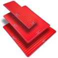 thumbnail image 5 of FH Group, Doublure de Cargo 14 Pouces pour Camion SUV en Faux Cuir Design Rayé Robuste Rouge, 5 of 5
