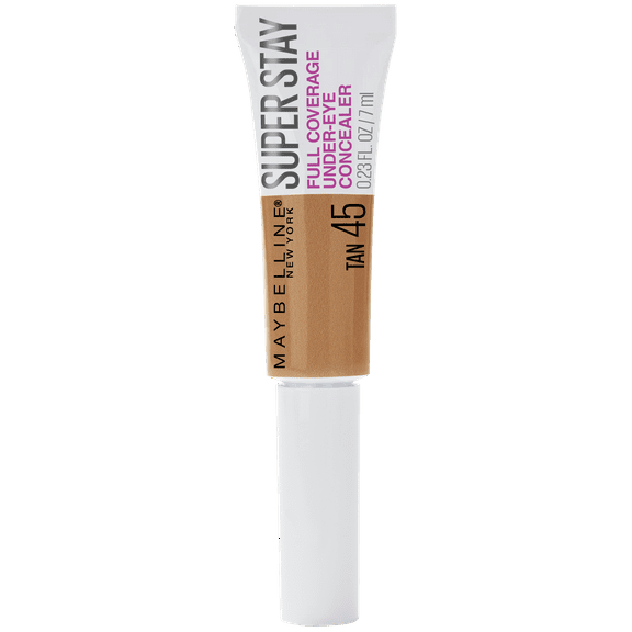 Maybelline Super Stay Full Coverage, Long Lasting Under-Eye Concealer, Tan, 0.23 fl. oz.