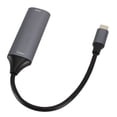 thumbnail image 1 of Capture Card Device, Multifunctional Compact High Performance Chip Video Capture Device Aluminum Alloy Type C Output  for Meetings, 1 of 7