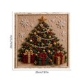 thumbnail image 3 of 3D Christmas Fabric Poke Art DIY Craft Kit, Vintage DIY Christmas Craft Kit for Adults and Beginner, 3 of 7