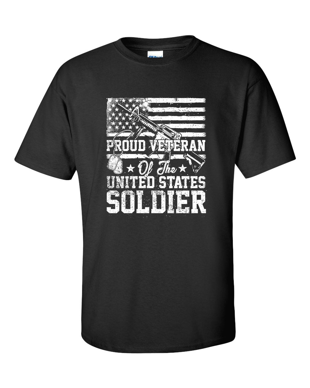 U.S Military Proud Veteran of the United States Soldier Unisex Short Sleeve - Picture 1 of 33