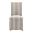 thumbnail image 3 of Upholstered Dining Chair with Skirted Design, Multiple Colors & Patterns Available, 3 of 7