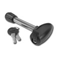 thumbnail image 1 of MaxxHaul 70367: Cerradura de enganche giratoria de acero forjado de 5/8" con cabezal de bloqueo de aluminio anodizado, 1 of 1