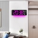 thumbnail image 5 of Reloj de pared para sala de estar de 17,3 pulgadas con reloj electrónico LED multifuncional, reloj despertador de gran tamaño, reloj de temperatura y humedad, reloj despertador, 5 of 6