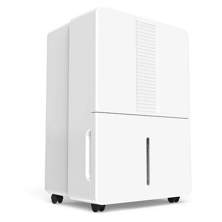 hOmeLabs 70 Pint Dehumidifier (with Pump) Featuring Intelligent Humidity Control - Energy Star Rated, Ideal for Large-Sized Rooms and Basements to Remove Moisture-Related Mold, Mildew and