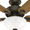 New Bronze, variant on Hunter - Swanson Indoor Ceiling Fan With Light, 52-inch, New Bronze, Traditional-style, 3-speed WhisperWind Motor, 50901, for living rooms, bedrooms, home offices, kitchens