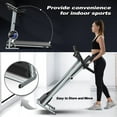 thumbnail image 7 of SLOK 2.5HP Folding Treadmill, 7.5MPH Running Machine with 12 Programs & LCD Display, Compact Exercise Equipment for Home Gym, Grey, 7 of 7