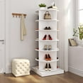 thumbnail image 2 of Holaki 6-Tiers Rotating Shoe Rack Tower, Spinning Shoe Display, 360° Rotating Shoe Organizer - Holds Up to 24 Pairs in Entryway, Living Room, Hallway, 2 of 6