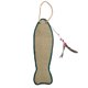 thumbnail image 2 of 1 almohadilla de sisal con forma de pez para rascar gatos, almohadilla protectora para colgar, color aleatorio, 2 of 3