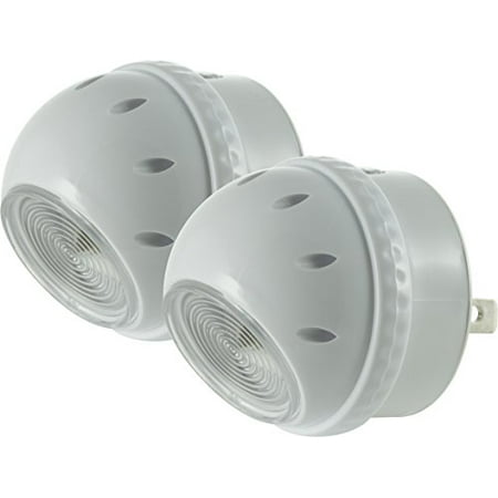 GE Automatic LED 360-Degree Rotating Night Light, 2-Pack,