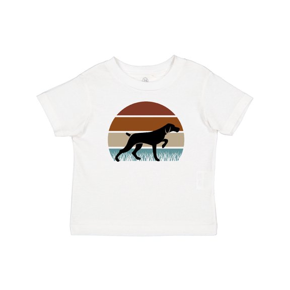 Inktastic Hunting Dog Retro Sunset Boys or Girls Baby T-Shirt