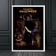thumbnail image 4 of Póster de Halloween de la película de terror clásica Michael Myers, pintura de papel Kraft para pared, estudio, sala de estar, decoración, pintura artística, 4 of 5