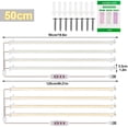 thumbnail image 2 of KBOOK Grow Light Strips for Indoor Full Spectrum Led Grow Lights with Auto On/Off 8/12/16H Timer, 2 of 6