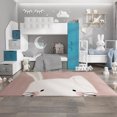 thumbnail image 3 of Children's carpet, reading area, floor mat, bedroom, living room, scrub, room to sit and sleep, cartoon My Lux Decor Round, 3 of 14