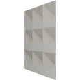 thumbnail image 4 of Ekena Millwork 11 7/8"W x 11 7/8"H Benson EnduraWall Decorative 3D Wall Panel, UltraCover Satin Hunt Club Green (Covers 0.98 Sq. Ft.), 4 of 6