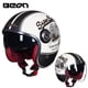 thumbnail image 3 of BEON B108A Casco de motocicleta 3/4 cascos abiertos motocross vintage casque Moto Casque Casco Capacete Casco Retro, 3 of 5