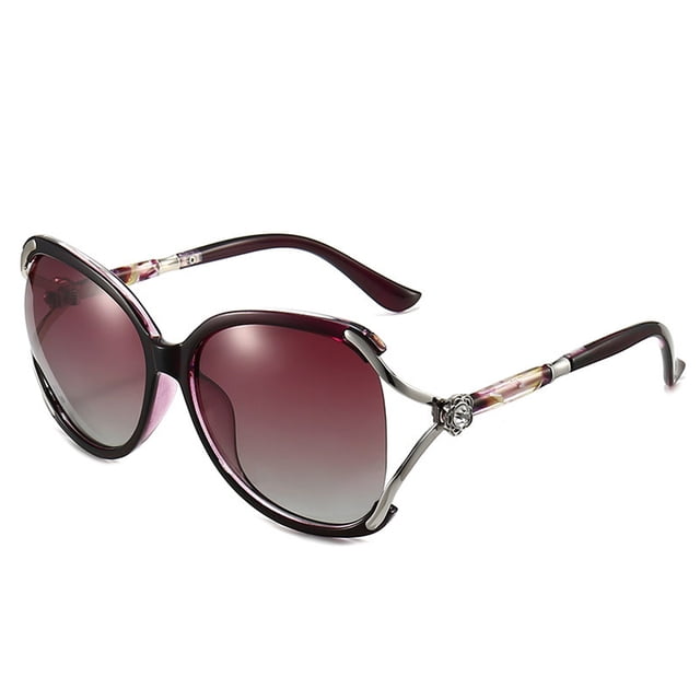 Gafas de sol modernas y elegantes con montura grande de estilo europeo y americano, fabricadas en PC y TAC