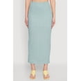 thumbnail image 3 of Womens Textured Knit High Waisted Maxi Skirt, 3 of 4