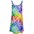 thumbnail image 4 of Ladies' Summer Dress Beach Sleeveless Ocean Cute Mermaid T-shirt Vest Sun Skirt, 4 of 8