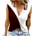 thumbnail image 2 of Women Plus Size Tank Tops Camisole Fashion Women Round-Neck Sleeveless Vest Strapless Printed Tops Tank Top Bodysuit for Women, 2 of 6