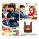 thumbnail image 2 of GOOHOCHY 1pc niño mochila adorable oso bolsa kindergarten bookbag niño bolso escolar, 2 of 7