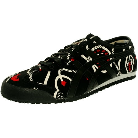 Onitsuka Tiger Zappos - Onitsuka Tiger Women's Mexico 66 Karamari/Sumi Ankle-High Fabric Flat Shoe - 12M